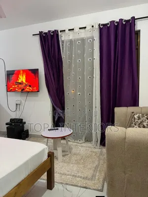 Purple Panel Curtains - Mpya Kabisa