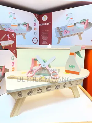 Pretend Ironing Board and Iron Montessori Educational Role Play Toy