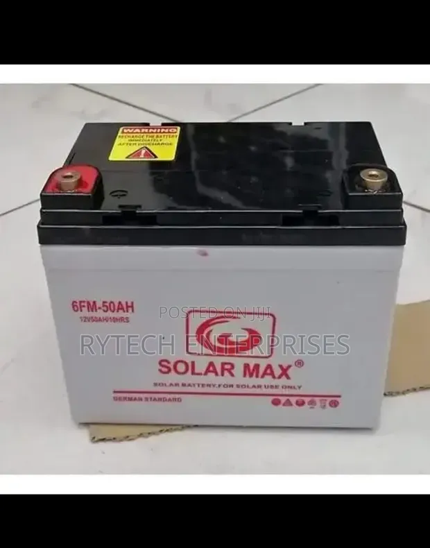 Solar Max 50ah Solar Battery - 1