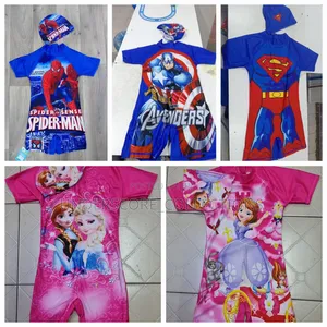 2-in-1 Cartoon Swimming Costumes