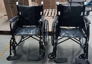 Durable & Comfortable Foldable Standard Wheelchair