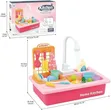 Kids Electric Kitchen Sink Toy with Running Water - 4