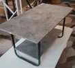 Imported Executive Marble Top Coffee Table - 1