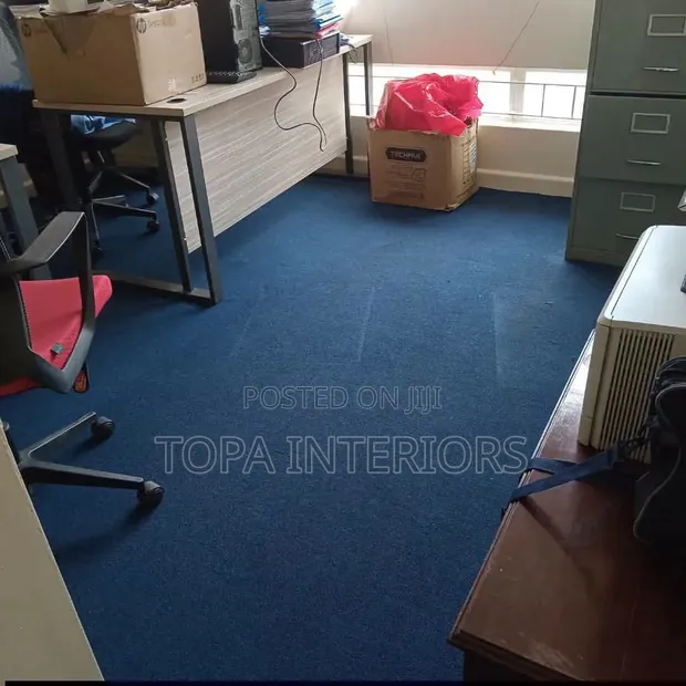 Delta Office Carpets - 4mm Thick, Easy Clean Floor Rugs - 1