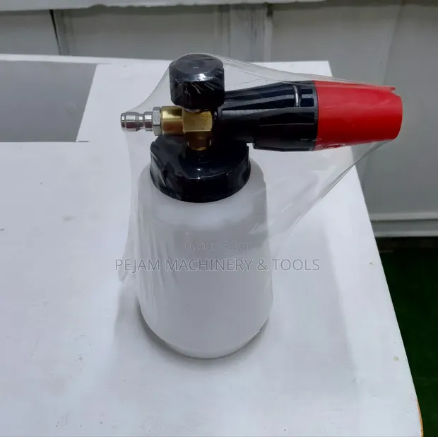 1L Adjustable Pressure Washer Snow Foam Cannon (Brass Connector) - 1