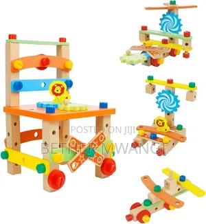 Multifunctional Assembling Kids Chair Toy Set