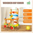 Multifunctional Assembling Kids Chair Toy Set - 5