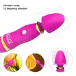 Cordless Mini Wand Massager Vibrator for Women - 1