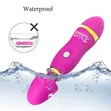 Cordless Mini Wand Massager Vibrator for Women - 3