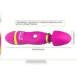 Cordless Mini Wand Massager Vibrator for Women - 4