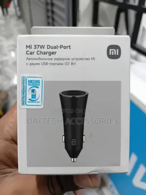 Xiaomi Mi 37W Dual-Port Car Charger - Black