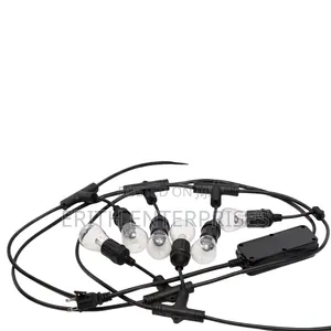 10m 10-Bulb Outdoor String Lights (Bulbs Not Included)