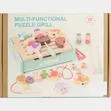 Multifunctional Kids Puzzle Grill Set - 2