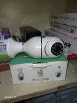 360° PTZ WiFi Bulb Security Camera - 1