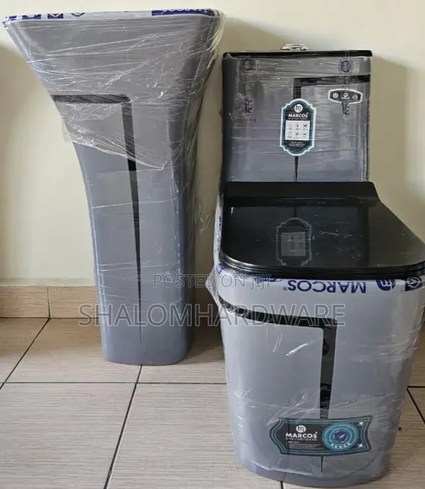 Premier Toileti ya One-Piece na Dual Flush - Mpya Kabisa - 1