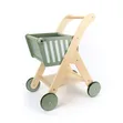 Wooden Kids Shopping Trolley - Pretend Grocery Play Toy - 1