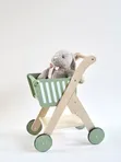 Wooden Kids Shopping Trolley - Pretend Grocery Play Toy - 4
