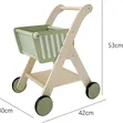 Wooden Kids Shopping Trolley - Pretend Grocery Play Toy - 5
