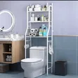 3-Tier Over-the-Toilet Storage Rack - Metal - 1