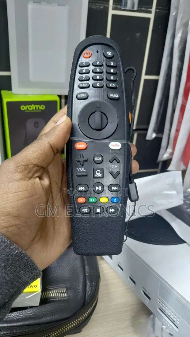 Remote ya Vitron/Von Smart TV Mbadala na Betri & Kesi ya Silicone - 1