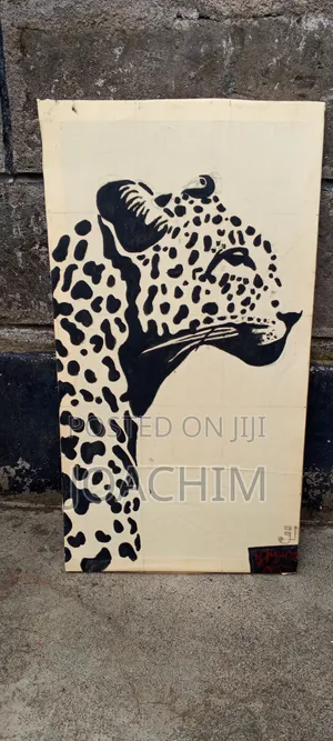 Hand-Painted Canvas Art (15"x28")
