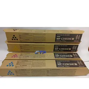 Ricoh MPC 2503 Toner Cartridges (K, C, M, Y)