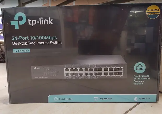 TP-Link TL-SF1024D 24-Port Rackmount Switch - 1