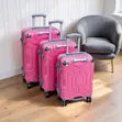 Seti ya Mizigo 3-in-1 Isiyovunjika na Briefcase - 1