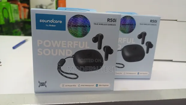 Anker Soundcore R50i TWS Earbuds Wireless - Saa 30 za Kucheza - 1