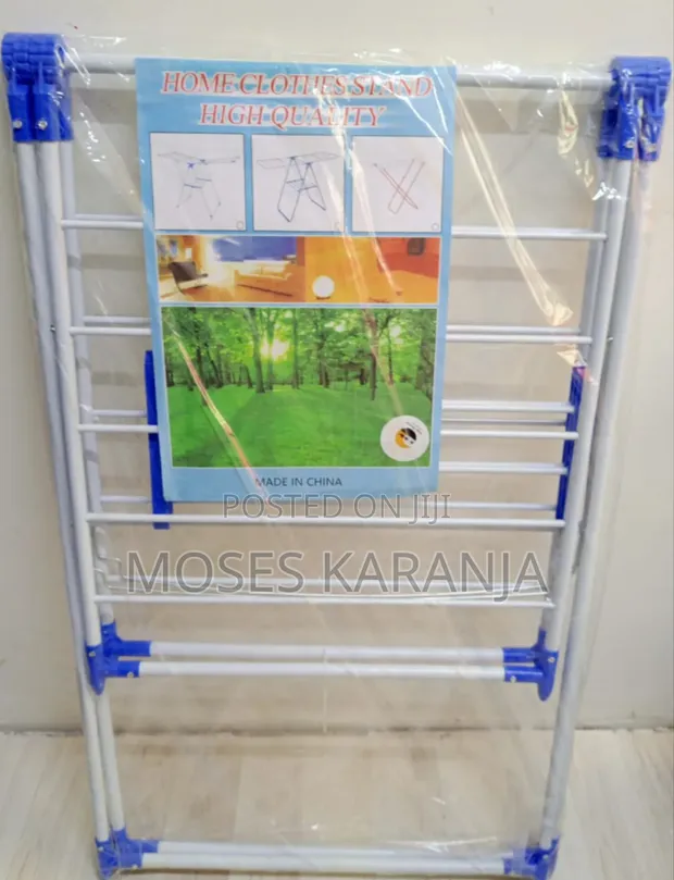 Freestanding Clothes Hanging Rack - Mpya Kabisa - 1