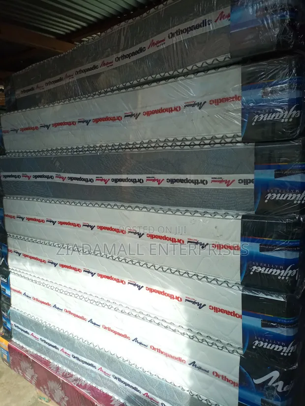 Orthopedic Spring Mattress - Grey - 1
