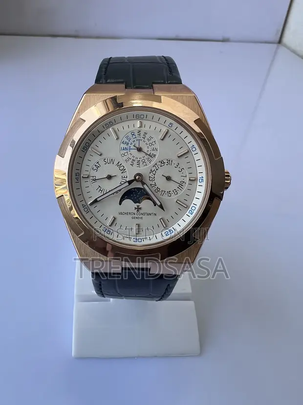 Vacheron Constantin Perpetual Calendar Rose Gold Watch - 1