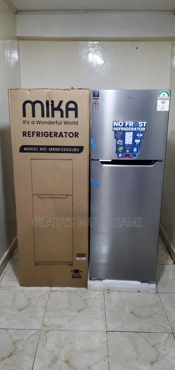 Mika 334 Litres No Frost Double Door Refrigerator - 1