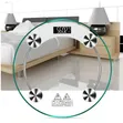 Digital Personal Round Glass Bathroom Weighing Scale - 2