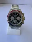 Rolex Rainbow Daytona Stainless Steel Watch - 1