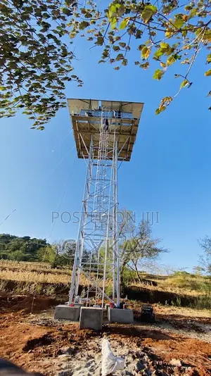 Heavy-Duty Steel Water Tank and Towers - Custom Built