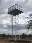 Tangi la Maji la Chuma la Kazi Nzito na Minara - Imejengwa Maalum - 4