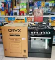 Mika ORYX Standing Cooker 60x60cm, 3 Gas Burners + Hot Plate - 1