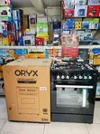 Mika ORYX Standing Cooker 60x60cm, 3 Gas Burners + Hot Plate - 2