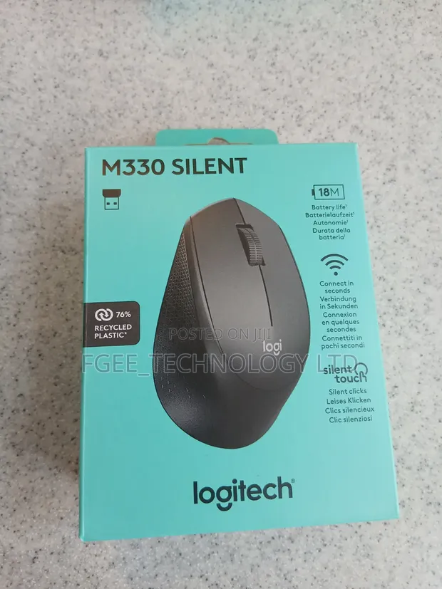 Logitech M330 Silent Wireless Mouse - 1