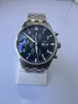 IWC Schaffhausen Day-Date Blue Dial Watch - 1