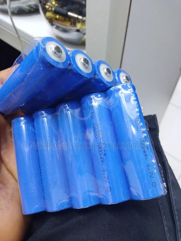 5 PCS 18650 Lithium-Ion Rechargeable Battery 3.7V - 1
