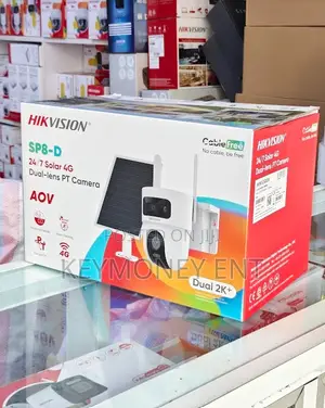 Kamera ya Solar 4G ya Rangi ya 24/7 na Lenzi Mbili