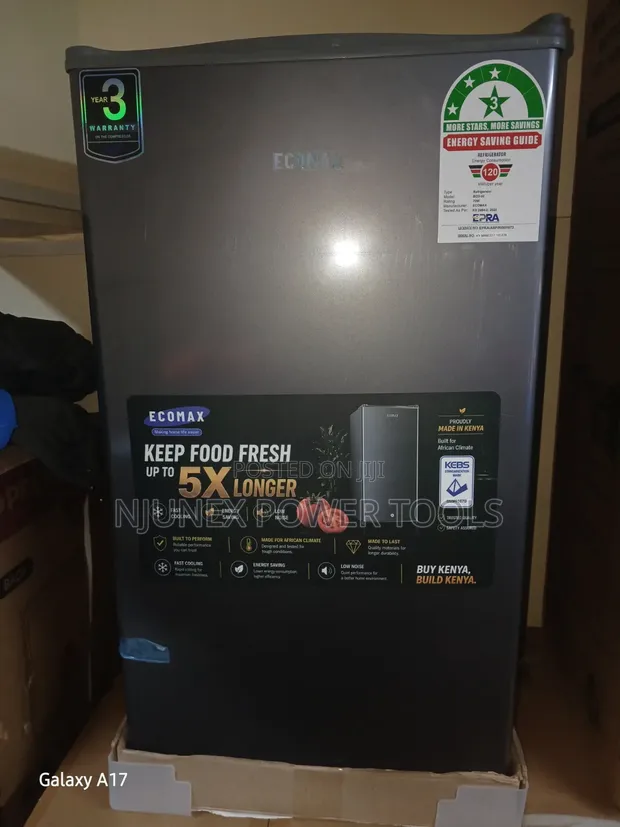 Ecomax 90L Refrigerator Mlango Mmoja - 1