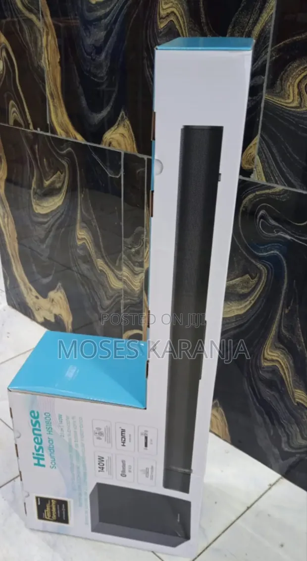Hisense 140W Powerful Bass Soundbar - 1