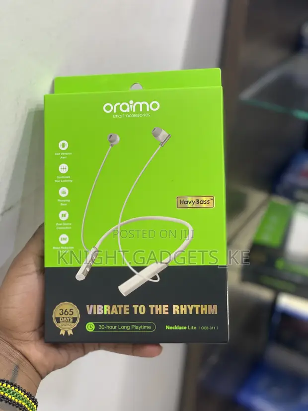 Oraimo Necklace Lite (OEB-311) Vipokea Simu vya Bluetooth - 1