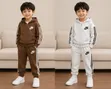 Tracksuits Mbili Trendy za Wavulana - 1