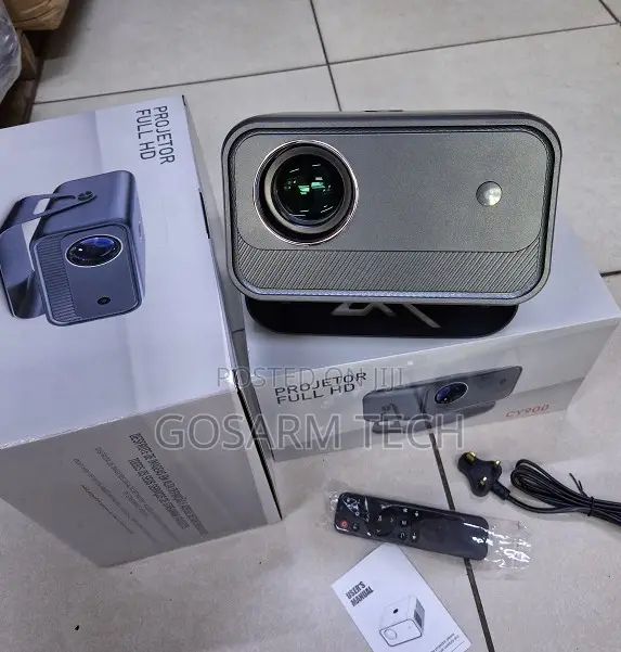 Intelligence CY900 Smart Android Projector 1080P WiFi - 1