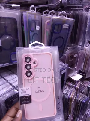 Pink MagSafe Case for Samsung Galaxy S26 Series