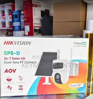 Hikvision SP-8 Dual Lens Solar PTZ Camera